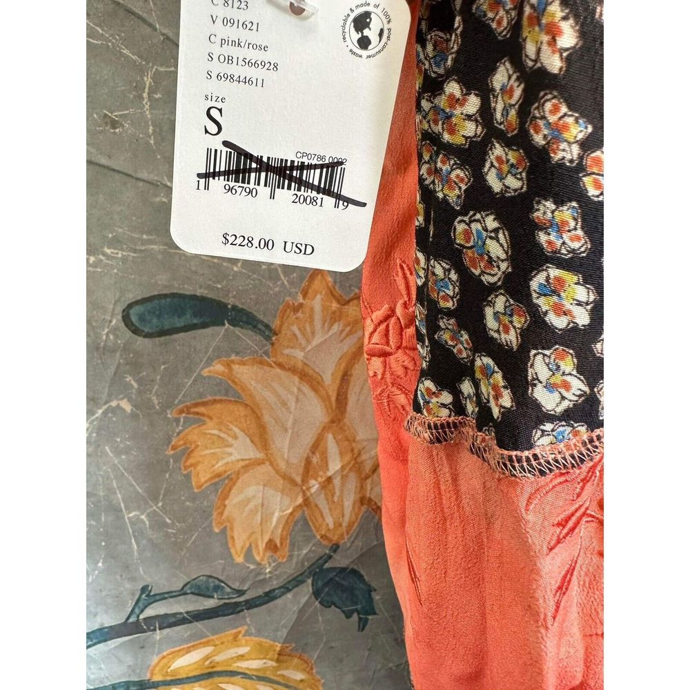 New Free People Love Is Wild Bell Bottoms Pants SZ Small - Picture 7 of 7